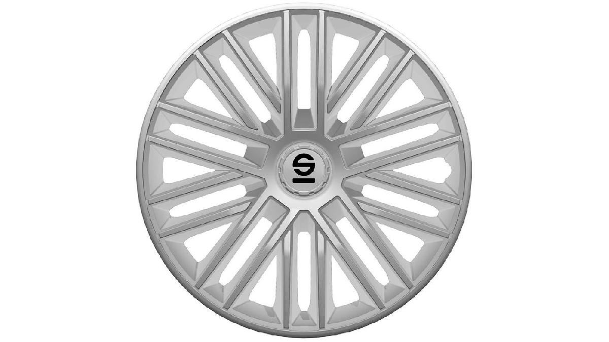 Enjoliveur+Sparco+Bergamo+16+pouces+argent+%28%C3%A0+l%27unit%C3%A9%29